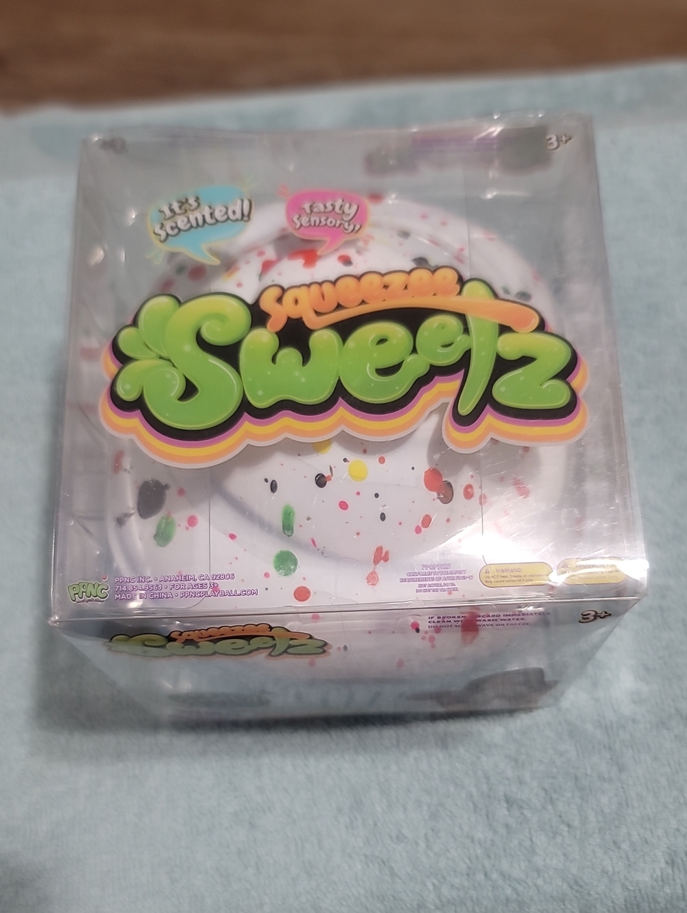 Scented White Party Squishy Toy